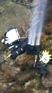 illuminatore iwaveocean + reel 200mt.